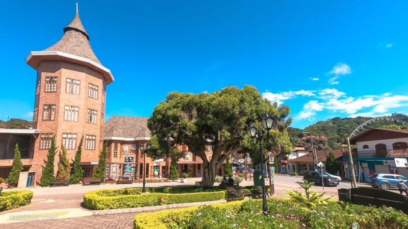 Centro charmoso de Santo Antônio do Pinhal